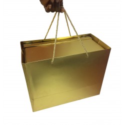 GIFT BOX BUTTON TYPE/BAG GOLD EXECUTIVE